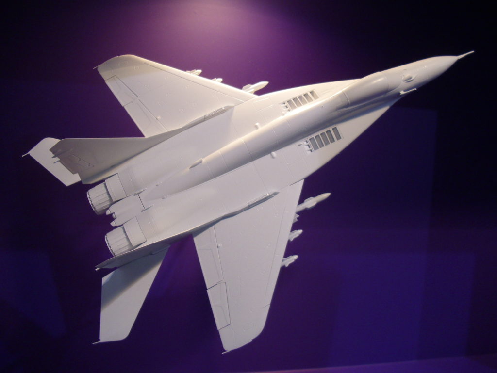 MiG-29 military aircraft model