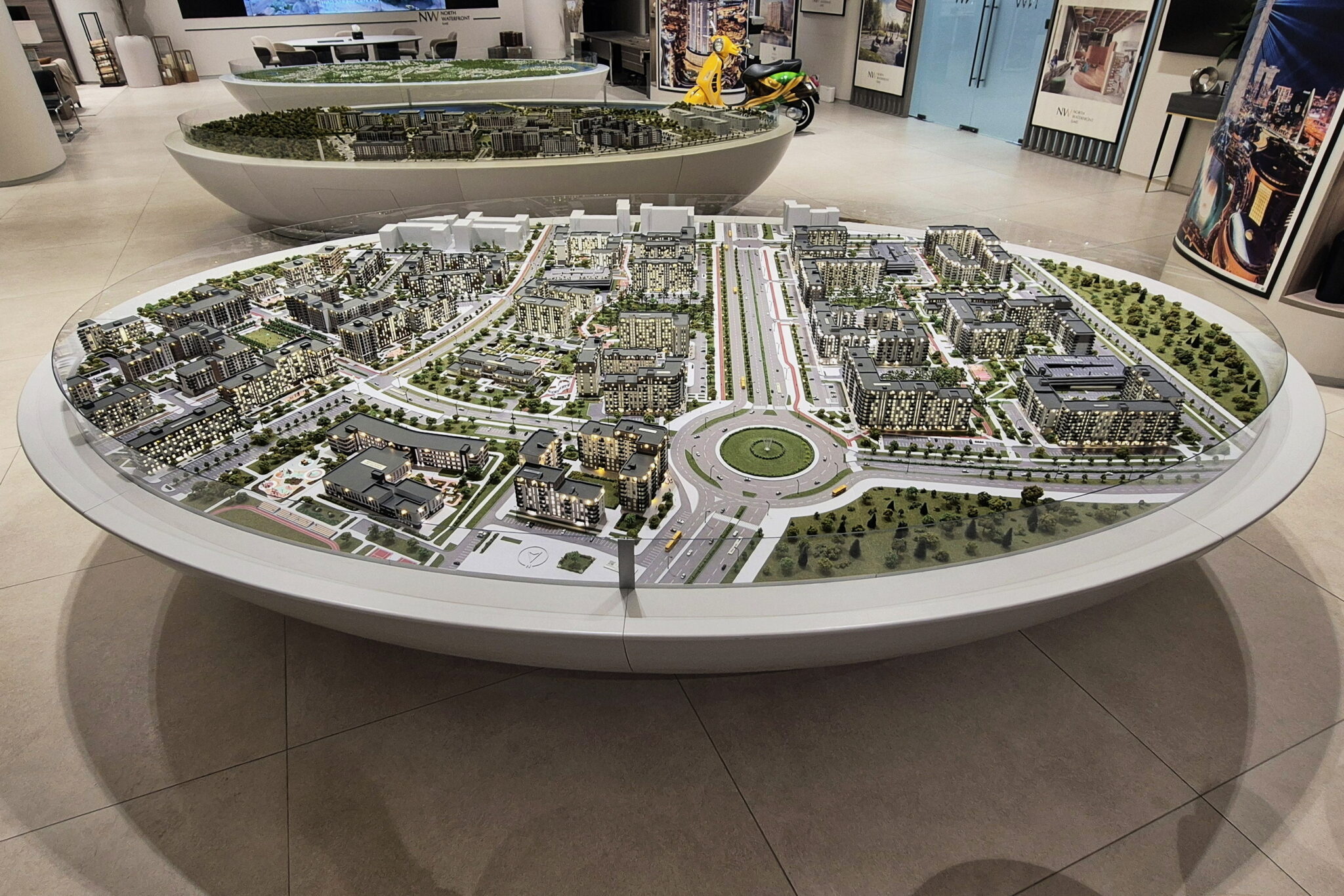 NORTH WATERFRONT 1st, 2nd and 3rd phase of construction